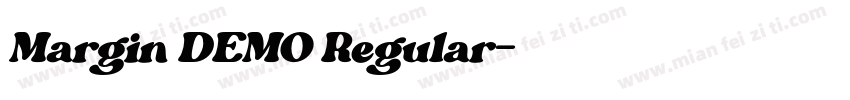 Margin DEMO Regular字体转换